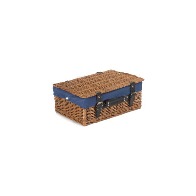 Wicker Hamper Basket with Lining