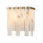 Applique murale 2 lumières encastrée en acier-949008707