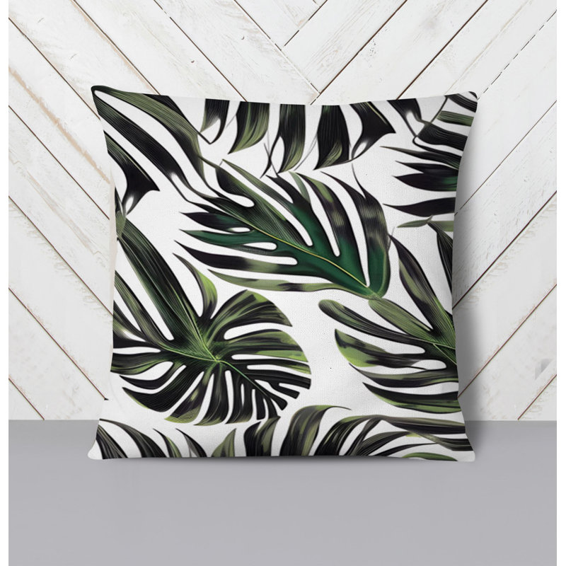 Throw Pillow, 18"H x 18"W, Pillow Cover Only - No Insert