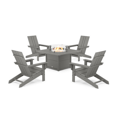 Outdoor Adirondack Chair With Table