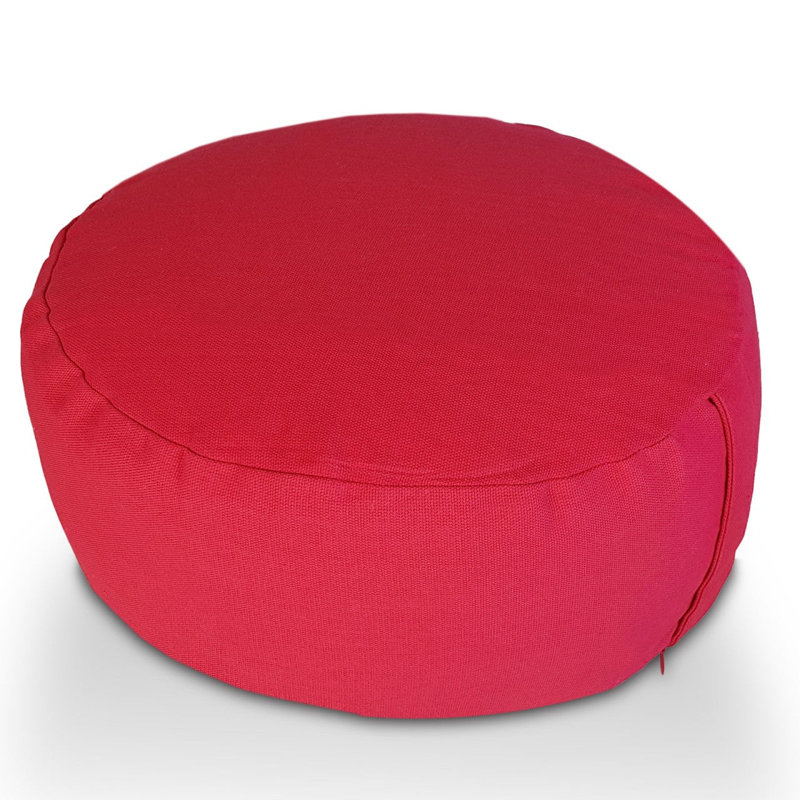 Ersen 31cm Wide Pouffe Ottoman, Pink