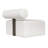 Lockland Keera White Armless Outdoor Sofa