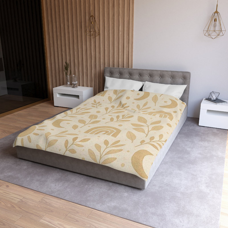 Duvet Covers Polyester Duvet Cover, Twin Duvet Cover, White/Natural