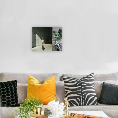 Art mural sur toile 12 "x 16" Inspired Street