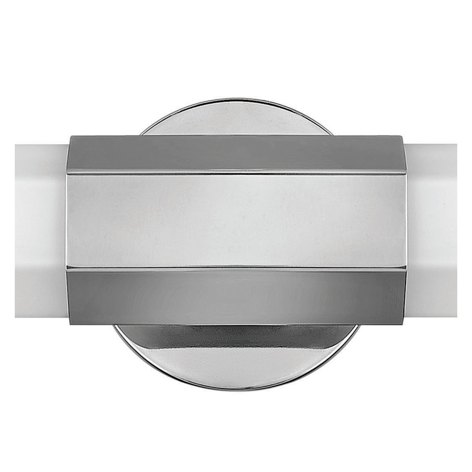Belden Single Frosted Dimmable LED Bath Bar, Polished Nickel