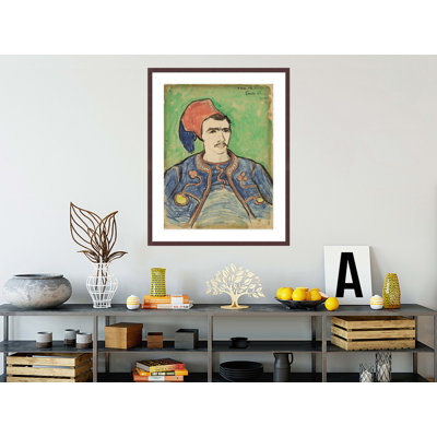 «Le Zouave» par Vincent van Gogh, impression giclée encadrée