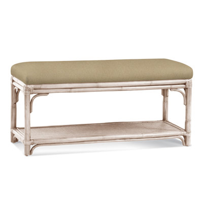 Banc de rangement en osier Summer Retreat