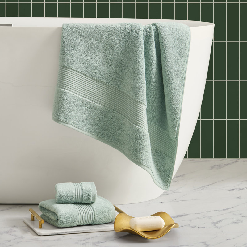 Solid Towel Set, Green