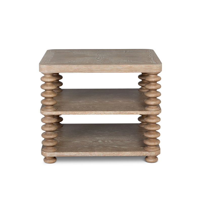 Oak Bluffs End Table, Driftwood