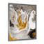 Vague de marbre doré et noir V - peinture sur toile-67231568-67231574