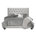 Silver Faux Leather