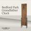 Bedford Park 76" Wood Floor Clock