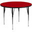 Table ronde mobile en stratifié Goddard-12526356-40480847