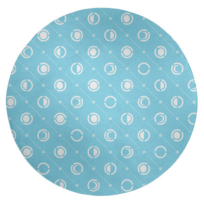Chenille Geometric Indoor Rug