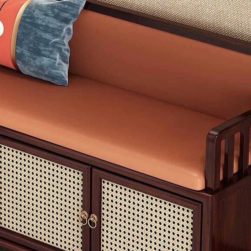 Finck, Orange / Brun, H 27,56 po x l 39,37 po x P 13,78 po