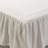 100% Linen Ruffled Bed Skirt，16 Inches Drop, Washed French Linen Dust Ruffle, OEKO-TEX STANDARD 100 Certified-89439665-74076961