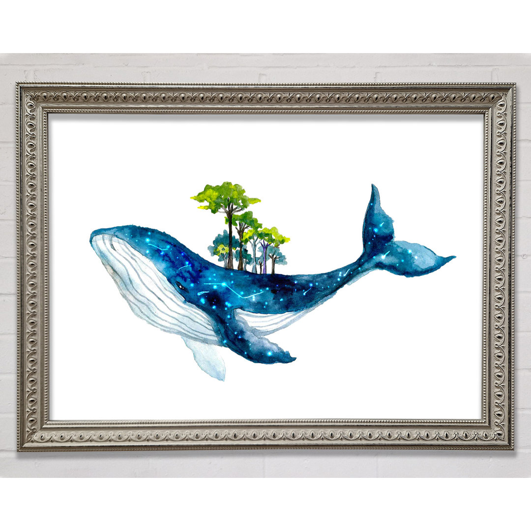 The Whale Forest - Einzelner Bilderrahmen Kunstdrucke