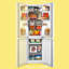 Brayden Studio 0.174m³ L Mini Fridge
