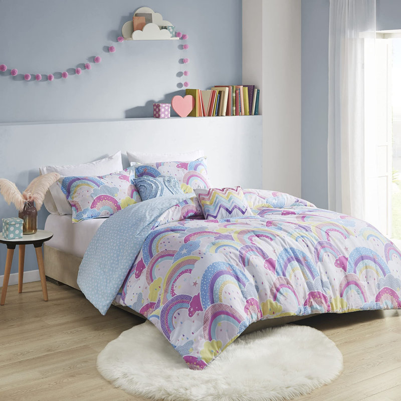 Cotton Dots Comforter, Full Comforter + 5 Additional Pieces