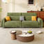 Causeuse-coussin en chenille vert-276274870
