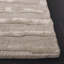 Tapis rayé gris en laine / coton / viscose Claudiane-24692133