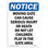 Moving Gate Can Cause Serious Sign