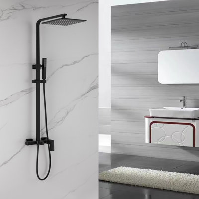 Système de douche complet avec valve brute