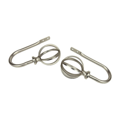 Alizeah Steel Adjustable Curtain Holdback