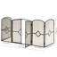 Sheila 5 Panel Steel Fireplace Screen-1293597226
