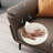 Coffee Genuine Leather Modular Sofa cushion couch