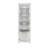 4-Tier Laundry Hamper Sorter, Laundry Storage Organizer With Wheels Removable Rolling Laundry Baskets, Bathroom Cart For Dirty Clothes, White