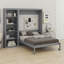 Lit escamotable mural avec tablettes Murphy-516781628-516781627