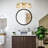 Dimmable Bathroom Vanity Lights With Clear Shade-1880891553