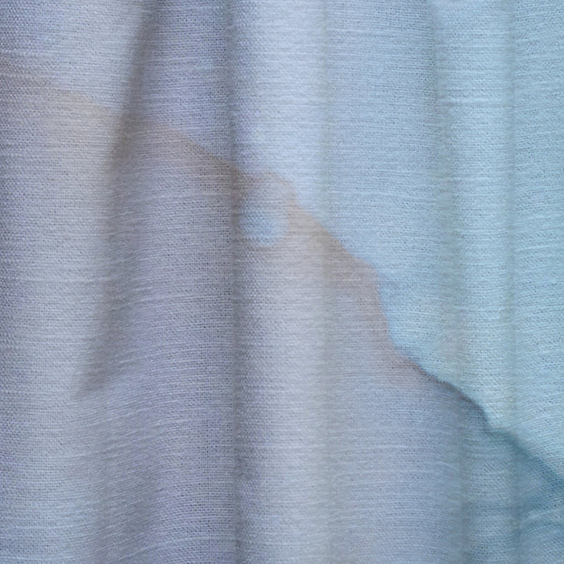 Turquoise liquide Art Universe - rideau en velours moderne - obscurcissant - 1 panneau, L 52 po x L 95 po