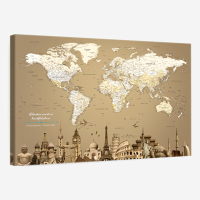 «Adventure Awaits World», punaise Amrico