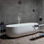 Single Handle Floor Mounted Tub Filler Trim with Handshower-33072788