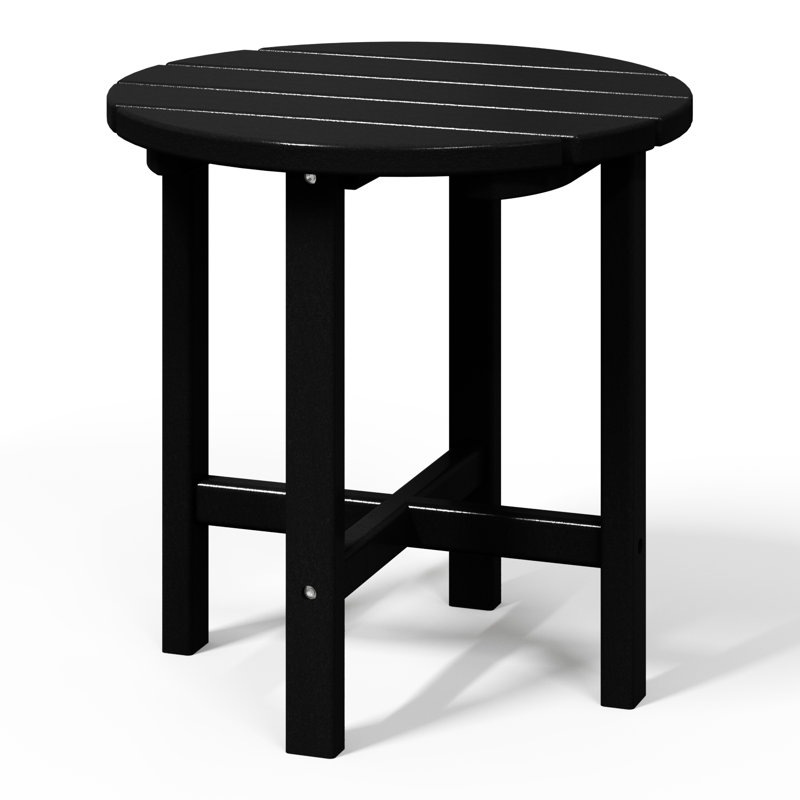 Table d'appoint d'extérieur Altura Adirondack, Noir