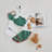 White Marble Tree Shaped Trivet Board