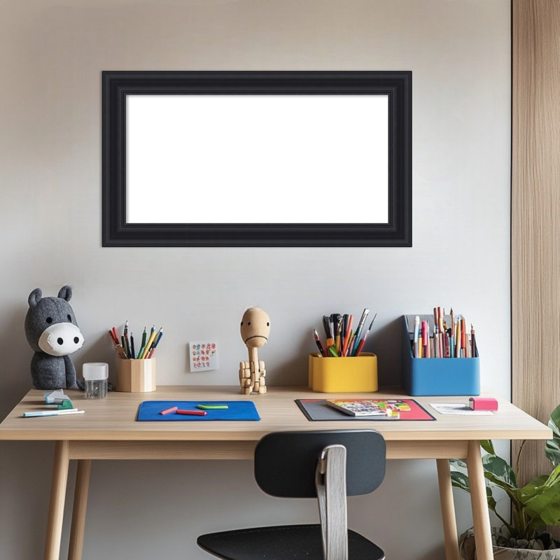 Tableau magnétique noir Dalat, H 16 po x l 28 po