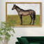 «Équitation études IV», cadre photo, impression sur toile-2015434943-2015434928
