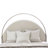 Eclipse Eastern King Upholstered Bed with LED Lights - Moonlight-87464110