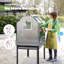 Metal Elevated Planter-604930099