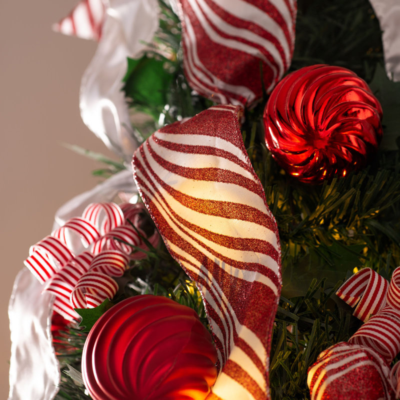 182.88cm H Lighted Artificial Christmas Tree
