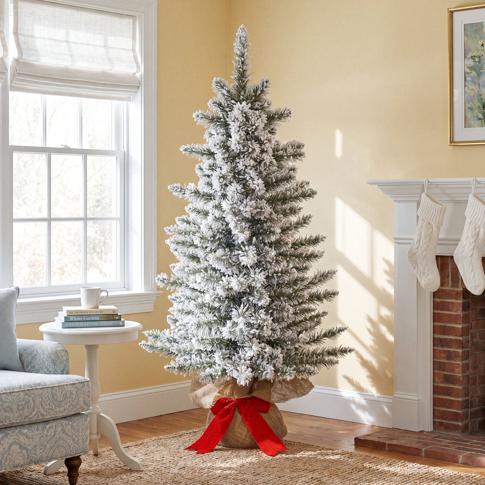 36' Lighted Artificial Christmas Tree