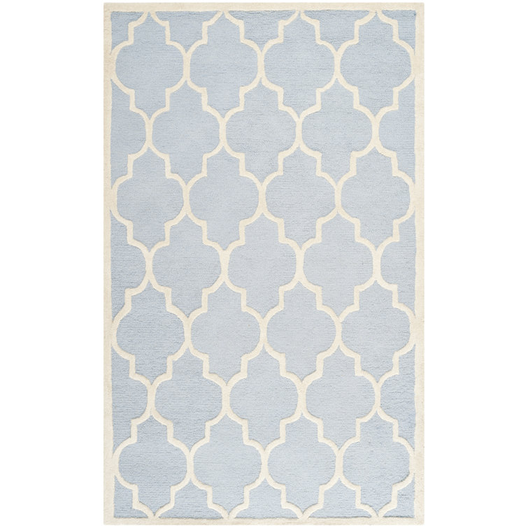 Django Geometric Wool Hand Woven Area Rug