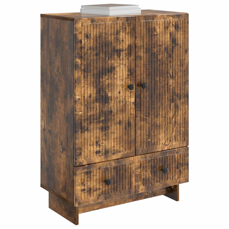 66cm Sideboard, Smoked Oak