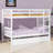 Rubber Wood Bunk Bed Including Trundle, Ladder, Guardrails-970175230