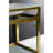 Kingston Brass Quadras 31-Inch Ceramic Console Sink with Steel Base and Glass Shelf-49618818-49610570