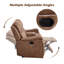 75 " Faux Leather Loveseat Reclining