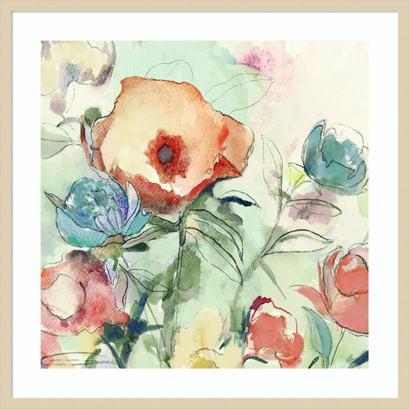 «Blossom Lullaby» par Jacob q, impression sur bois encadrée, H 33 po x l 33 po